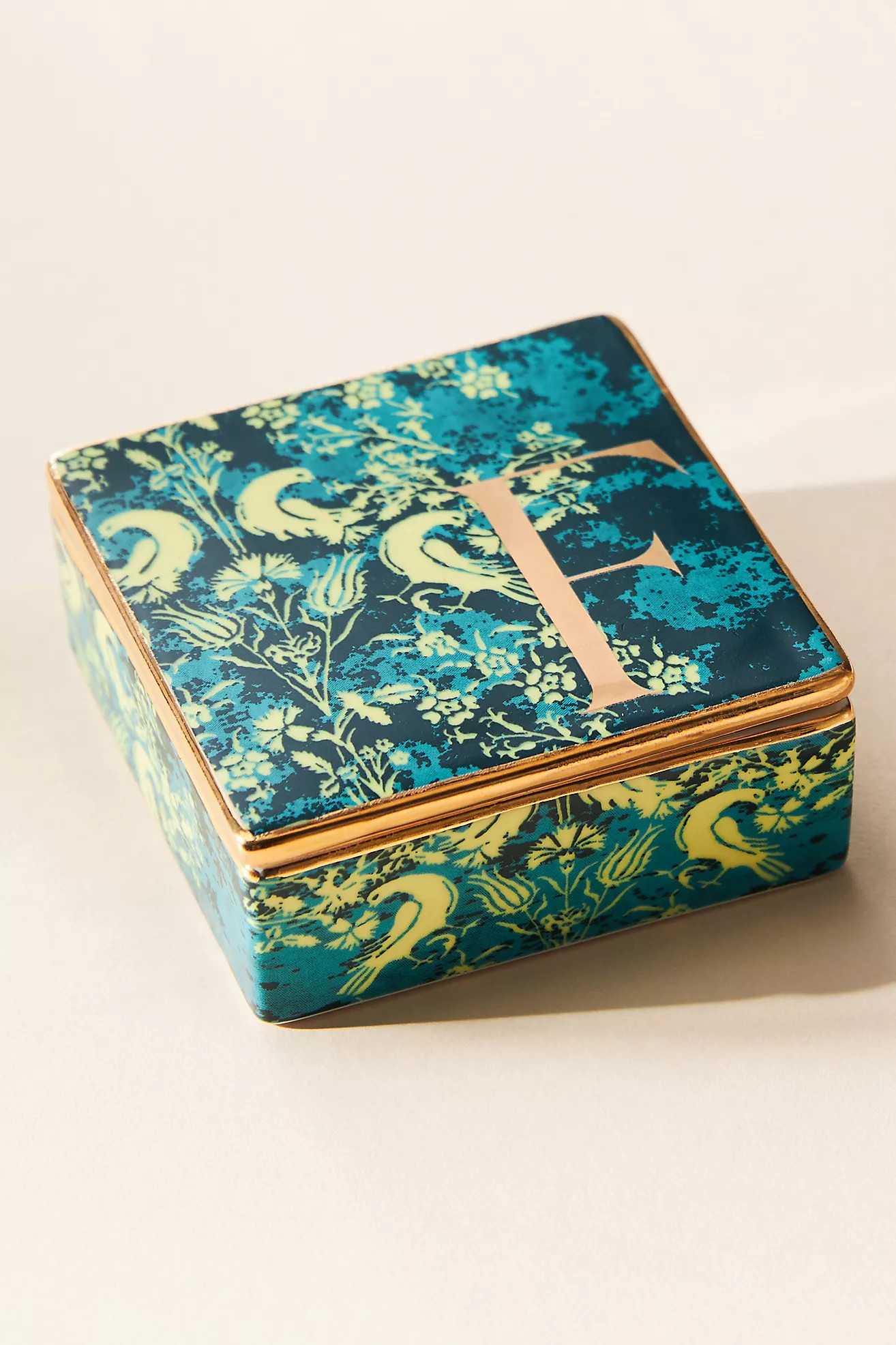 Venice Monogram Trinket Dish | Anthropologie (US)