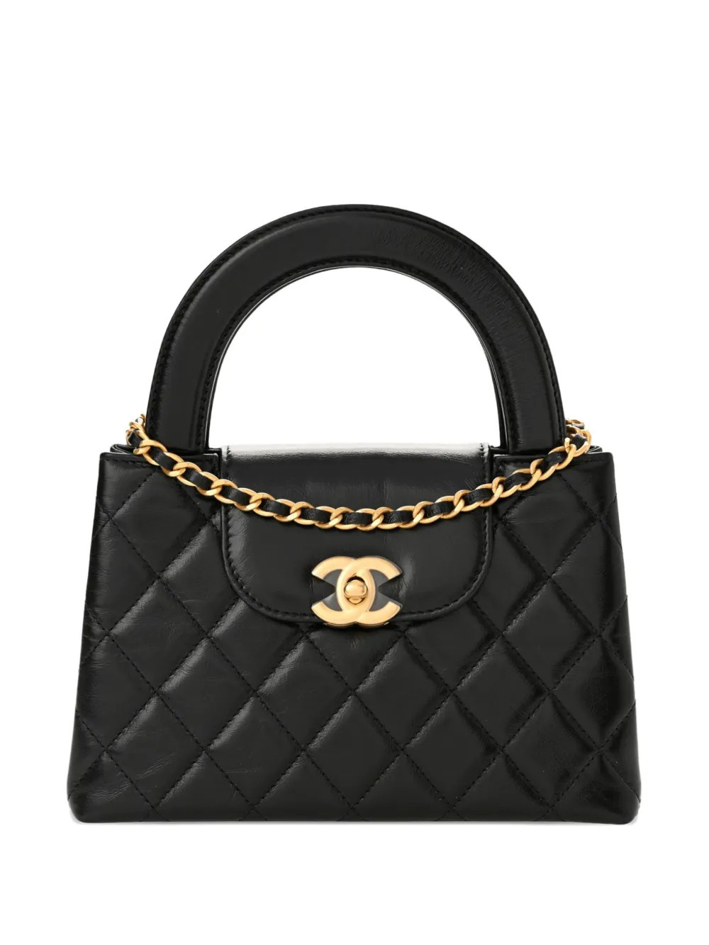 2025 nano Kelly quilted calfskin gold-hardware tote bag | Farfetch Global