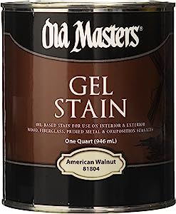 Old Masters 182305 81804 Gel Stain American Walnut Oil-Based | Amazon (US)