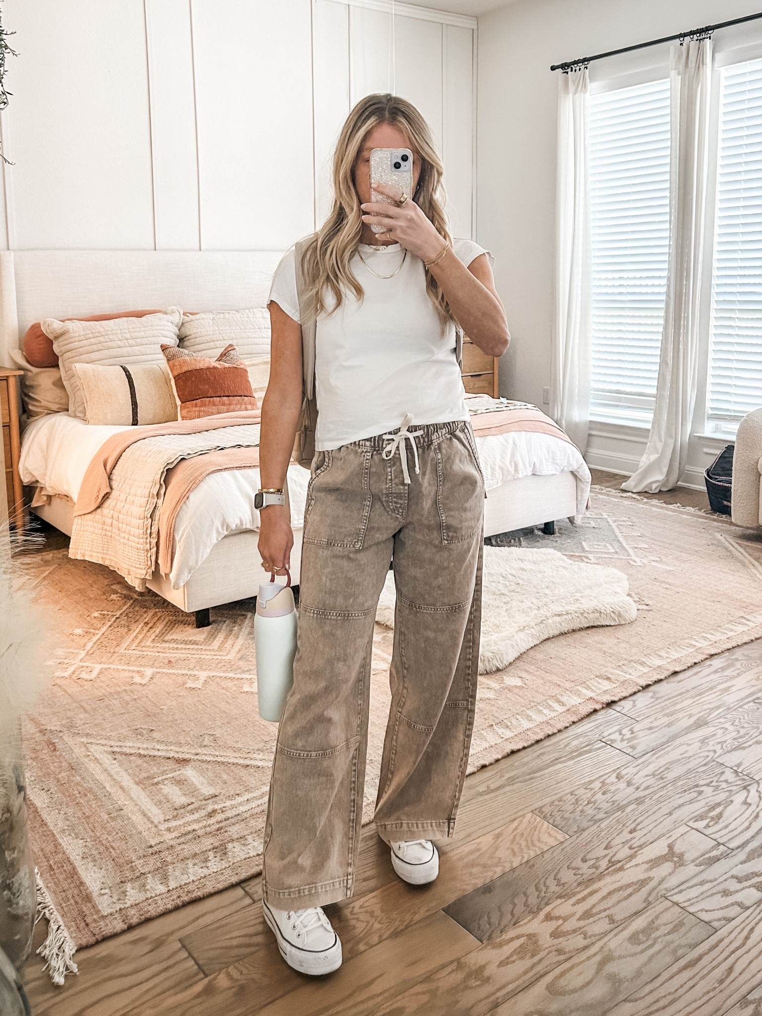 bump friendly travel outfit. pants are on sale  

#LTKBump #LTKStyleTip #LTKSaleAlert