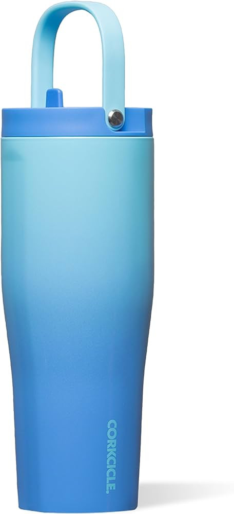Corkcicle Go Cup XL - Leak-Proof Travel Tumbler - Triple Insulated Stainless Steel Water Bottle -... | Amazon (US)
