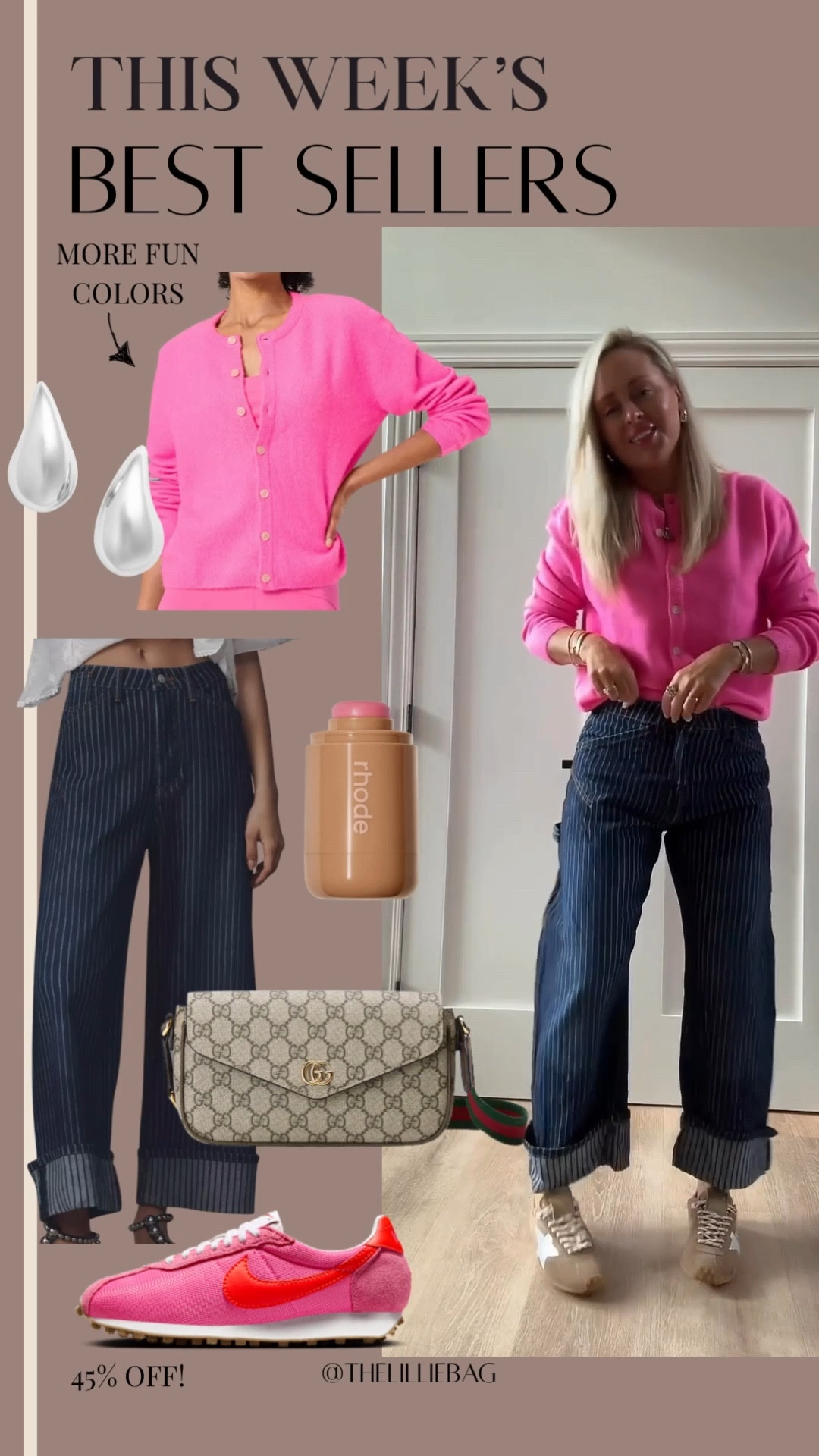 Best selling OOTD! Target sweater! Cozy and  pop of color! Pants tts! My pink sneakers are 45% off! 

January OOTD💕

Target finds. Target style. Denim. Pink. Spring. 

#LTKFindsUnder100 #LTKootd #LTKSaleAlert