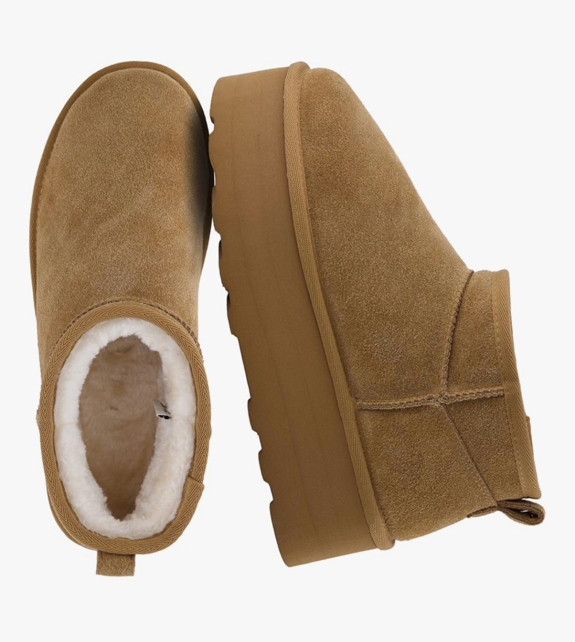 Just bought these platform Ugg lookalikes from Amazon and they are 60% off

#LTKFindsUnder50 #LTKSaleAlert #LTKU