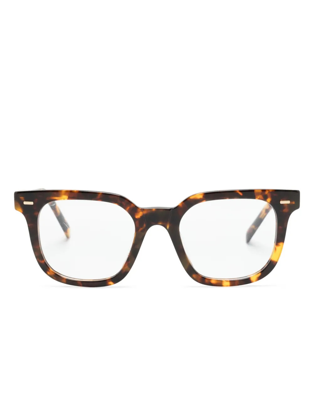 Miu Miu Eyewear square-frame Glasses | Brown | FARFETCH | Farfetch Global