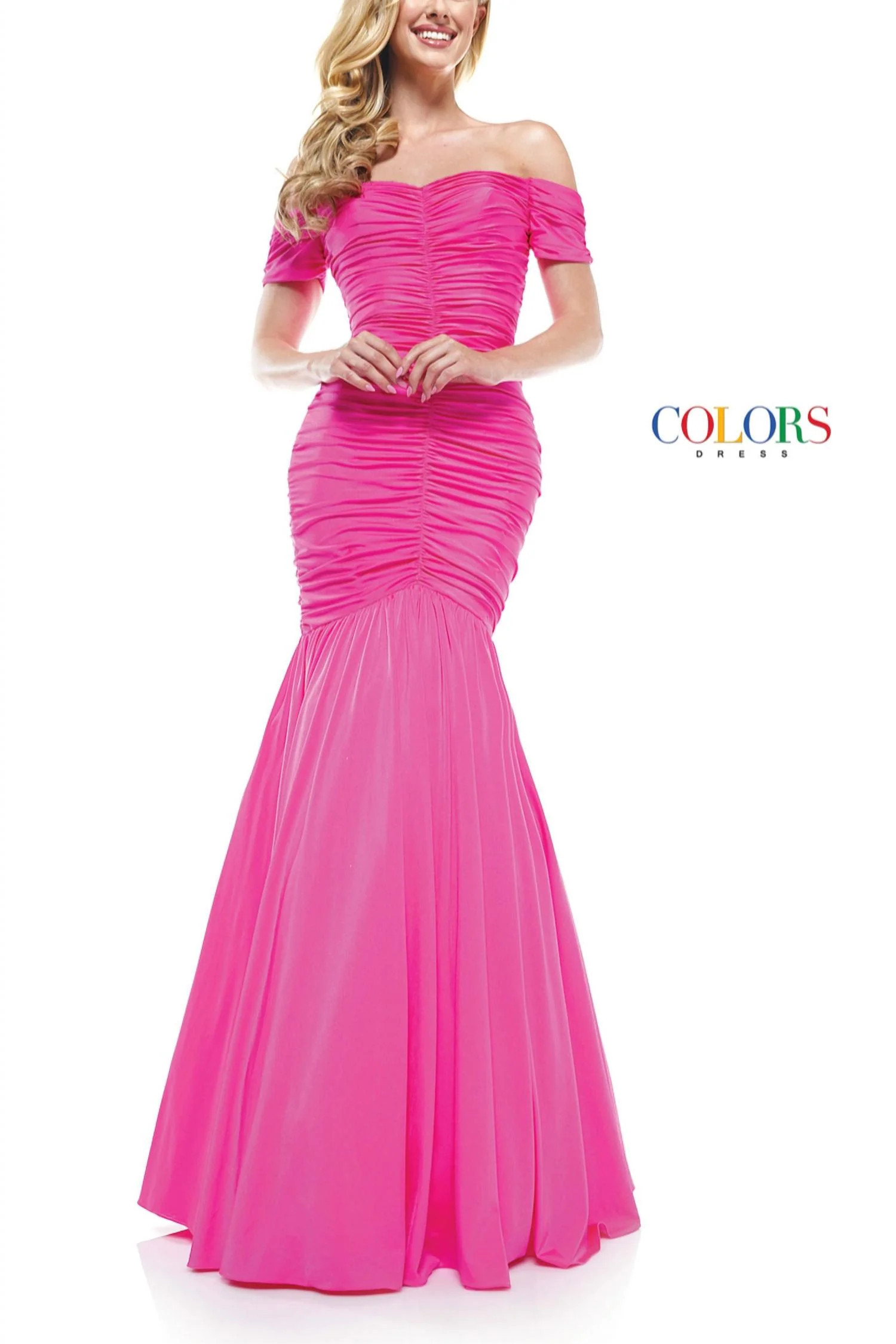 Hot Pink Gown | Shop Simon