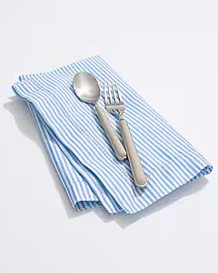 J.Crew set-of-four napkins in heritage seersucker stripe | J. Crew US