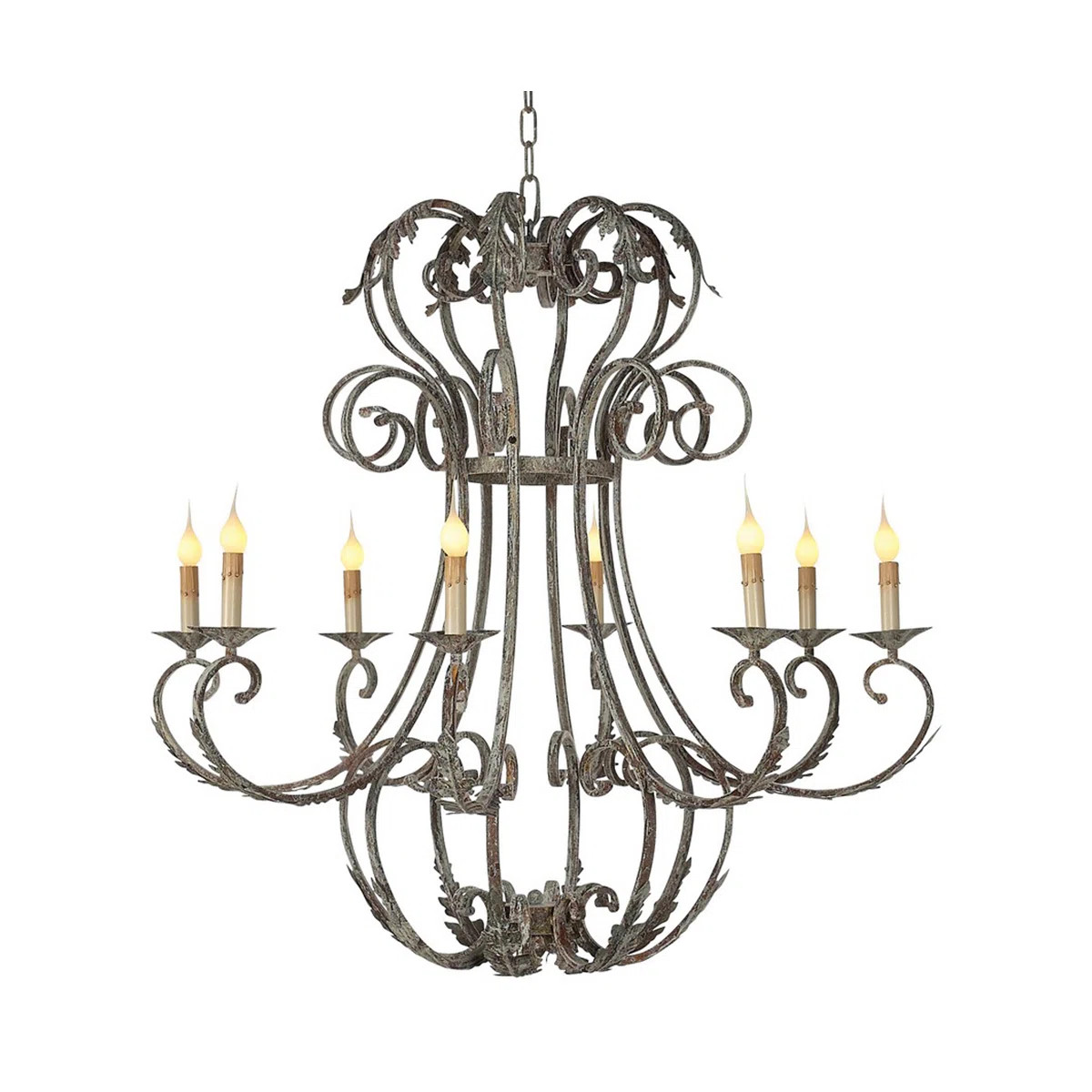Florance 8 - Light Candle Style Empire Chandelier | Perigold