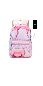 LOIDOU Backpack for Teen Girls Bookbags School Backpack with Lunch Box and Pencil Case 3 in 1 Sch... | Amazon (US)