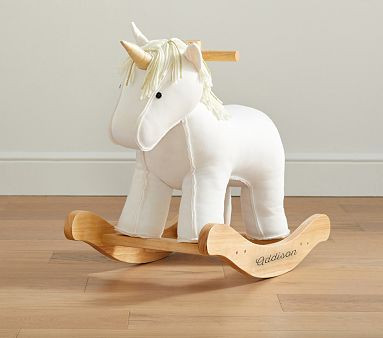 Unicorn Cotton Plush Nursery Rocker | Pottery Barn Kids | Pottery Barn Kids
