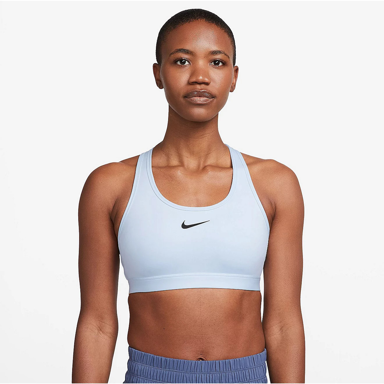 Nike Women's Swoosh Padded Medium Support Sports Bra | Academy Sports + Outdoors