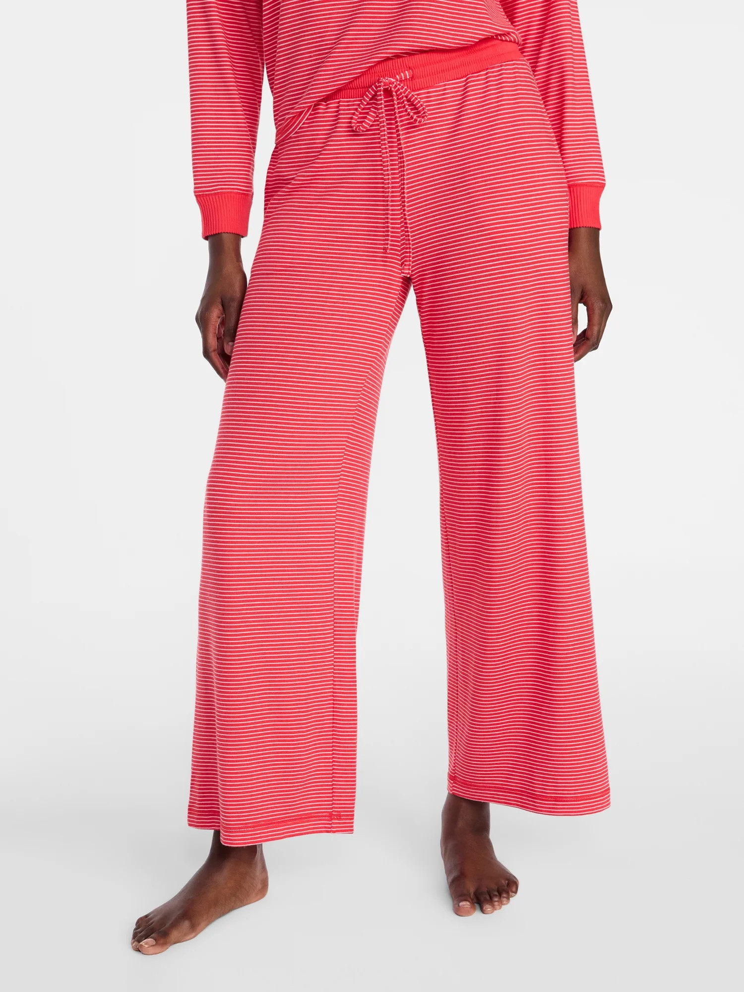 Joyspun Women's Cozy Lounge Collection Hacci Knit Sleep Pants, 29.5'' Inseam, Sizes XS-3X | Walmart (US)