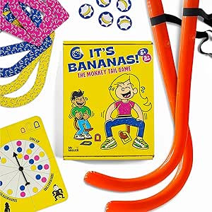 It's Bananas! The Monkey Tail Game - Funny Family Party Game for Adults, Kids, & Teens - Ages 6+,... | Amazon (US)