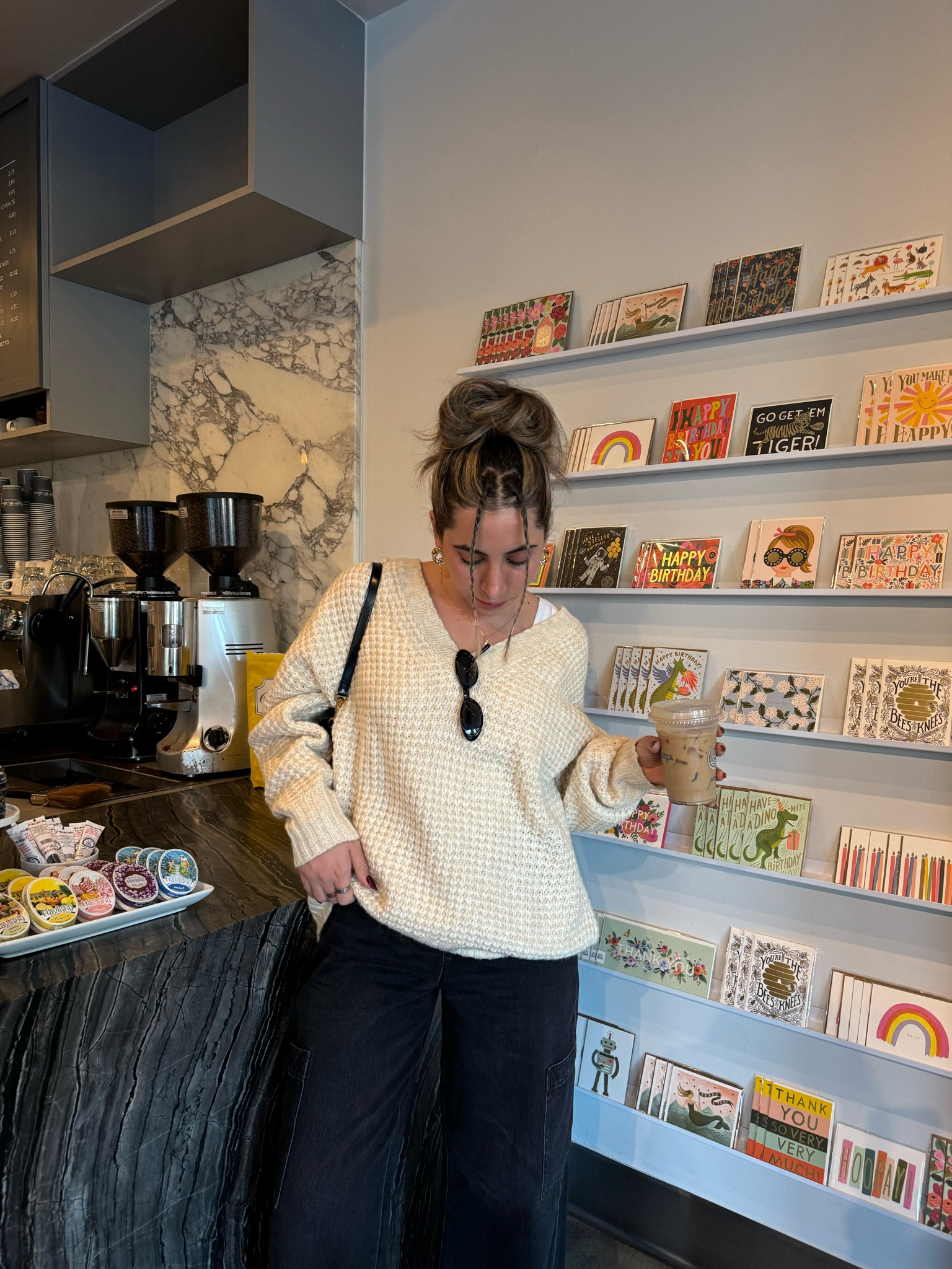 The perfect sweater to gift your sister/mom 🫶🏼🍂 — full fit is American Eagle #americaneagle #sweater #cozysweater #cozyvibes #fallstyletips 

#LTKsalealert #LTKstyletip #LTKCyberWeek