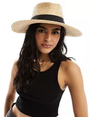 & Other Stories straw fedora hat in natural  | ASOS | ASOS (Global)