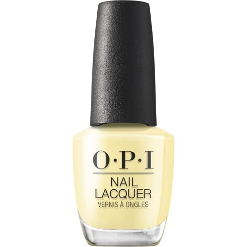 OPI Nail Lacquer Sunny Bunny | Semi-Sheer Soft Warm Yellow Crème Chip Resistant Nail Polish | The New OPIcons Collection | Spring 2026 | Amazon (US)