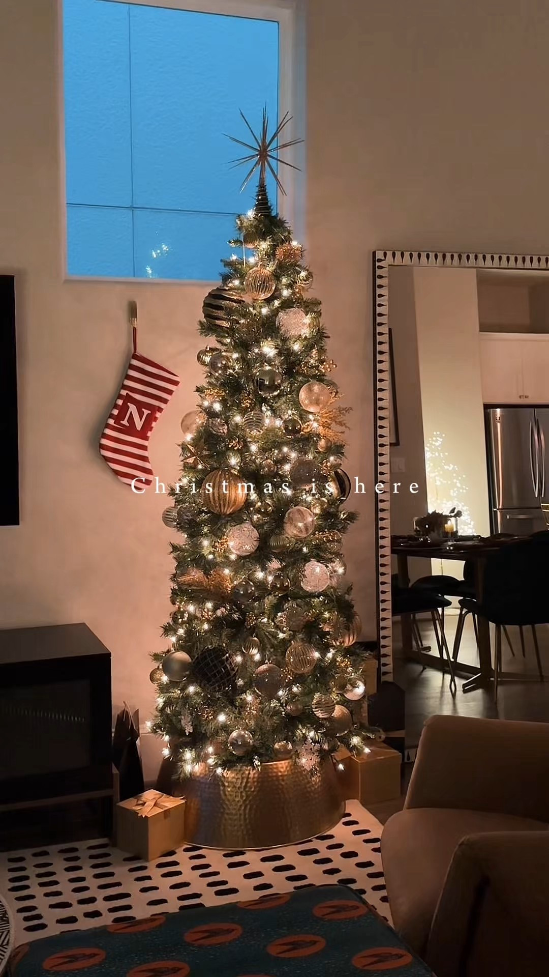 Christmas decor favorites from my living space with cozy Christmas lights, festive table settings, lighted trees, outdoor window lights, and a lit-up bar moment.

christmas decor / christmas lights / holiday home decor / living room christmas decor / cozy christmas decor / festive table setting / christmas tablescape / lighted christmas tree / pre lit christmas tree / christmas bar cart decor / light trees / holiday bar cart / christmas window lights / indoor christmas lighting / holiday lighting ideas / neutral christmas decor / classic christmas decor

#LTKSeasonal #LTKHome #LTKHoliday