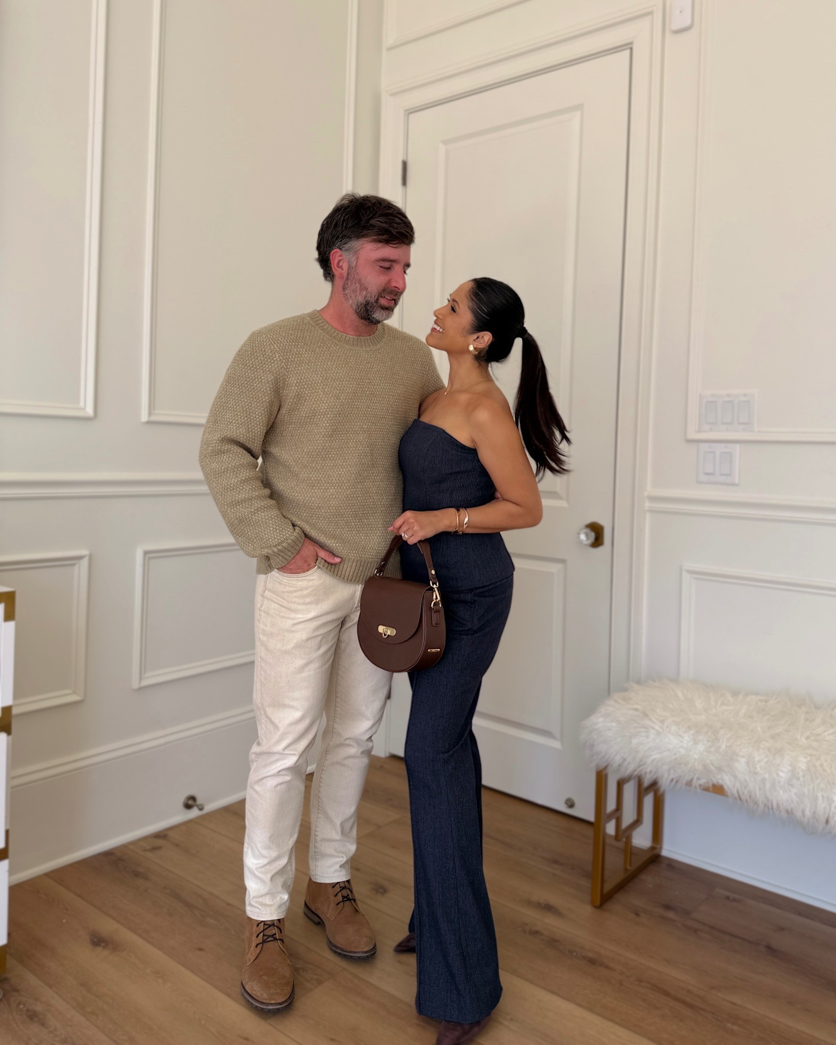 How chic is this denim-look workwear set from @whbm?! It’s so sleek and flattering and can easily be dressed up for date night! Also comes in petite sizing! 



#LTKootd #LTKPetite