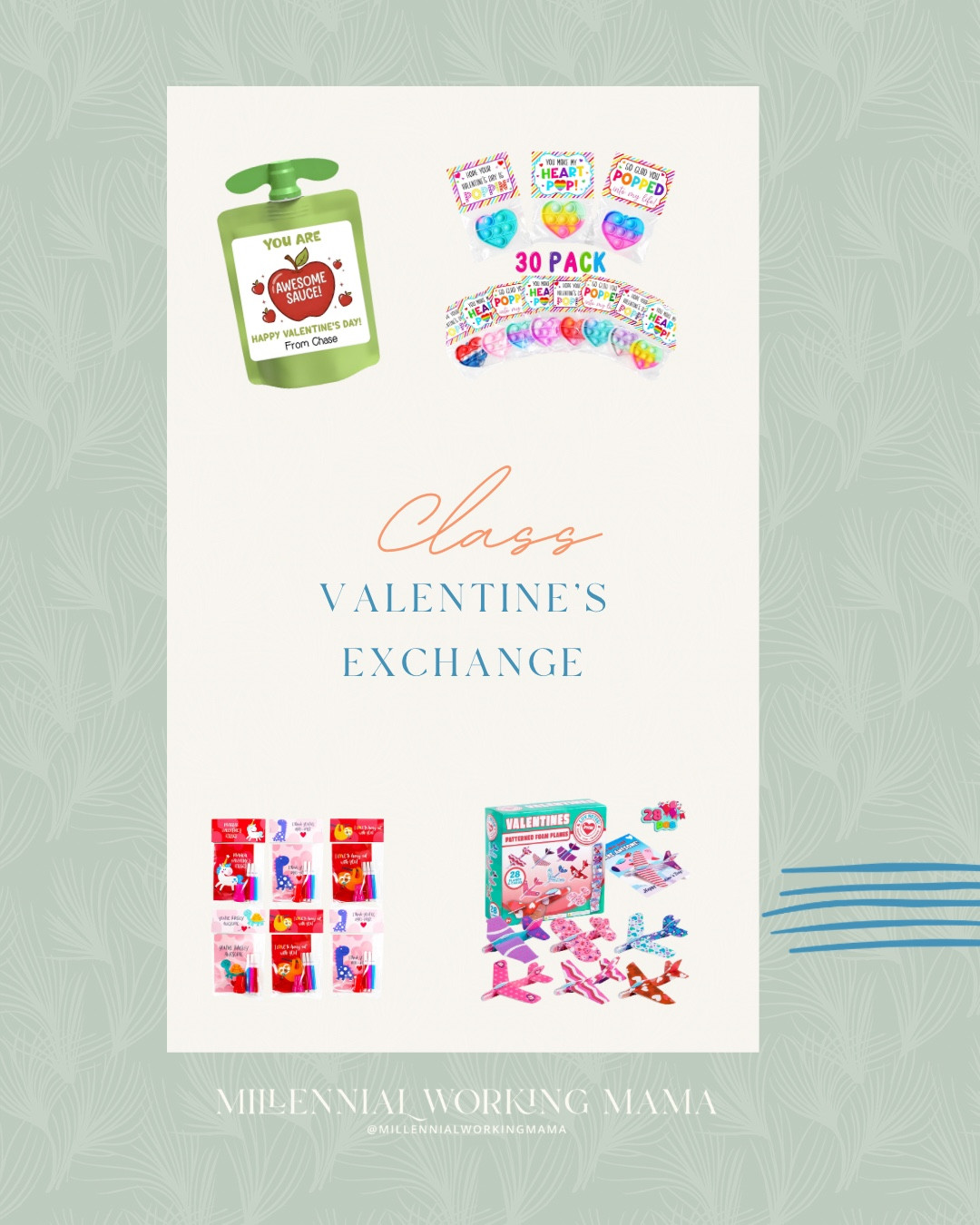 Easy class valentines 

#LTKValentine #LTKBaby #LTKKids