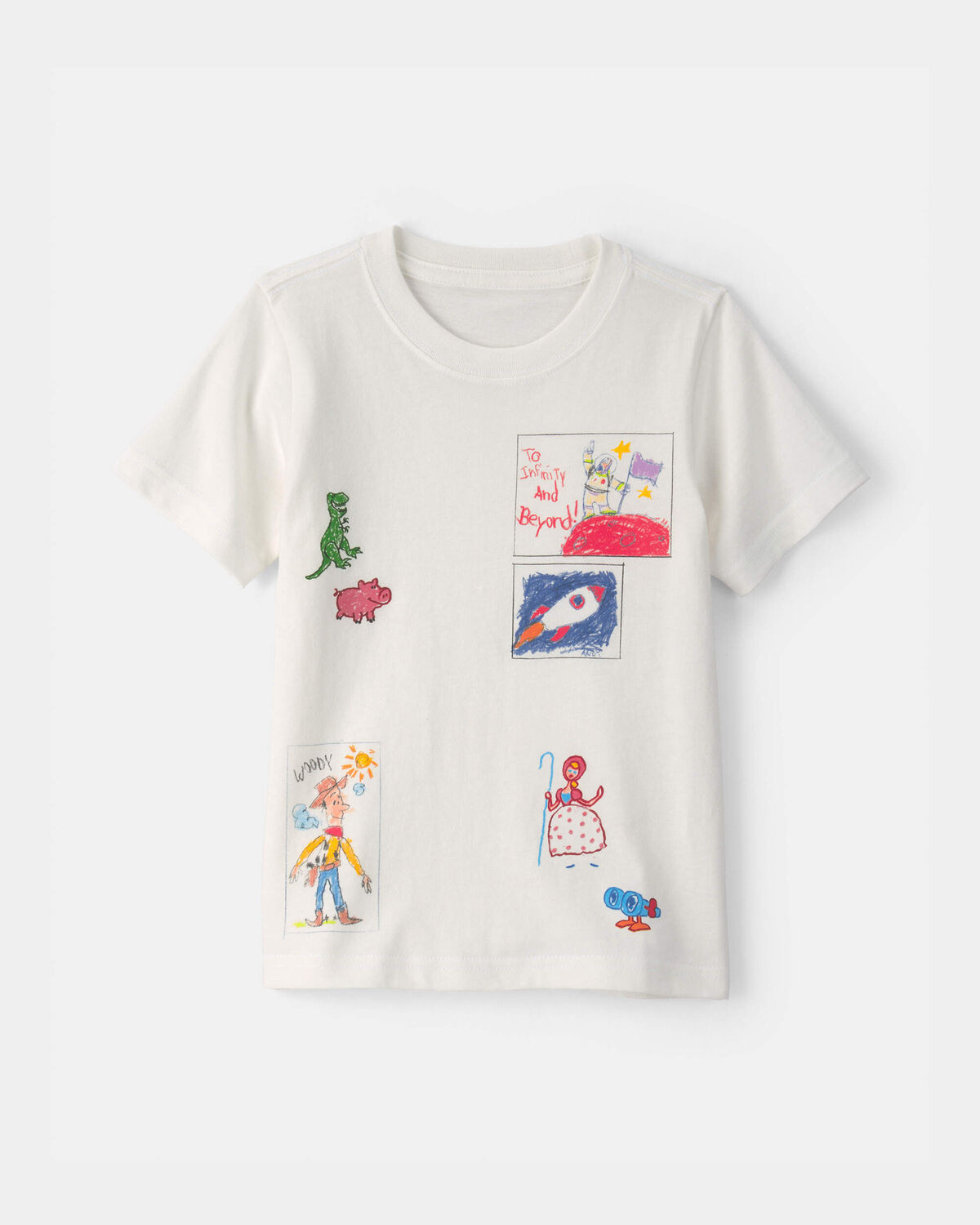 Toddler Pixar© Toy Story Graphic Tee - White | Carter's | Carter's Inc