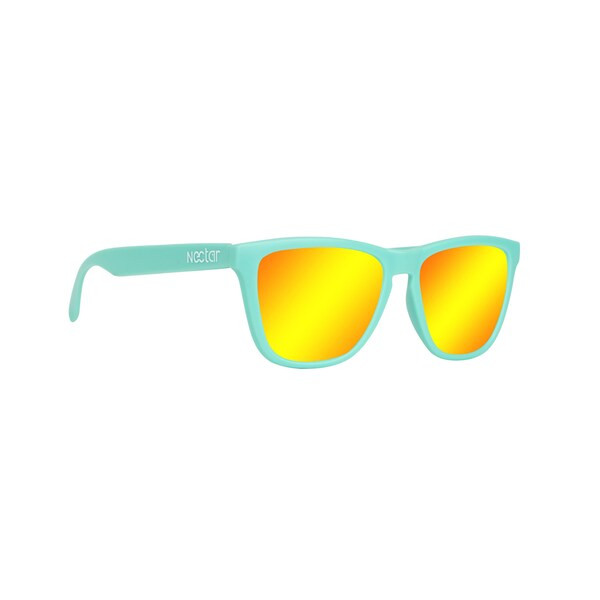 Kiwi Polarized Sunglasses Mint Frame Orange Lens | Bed Bath & Beyond