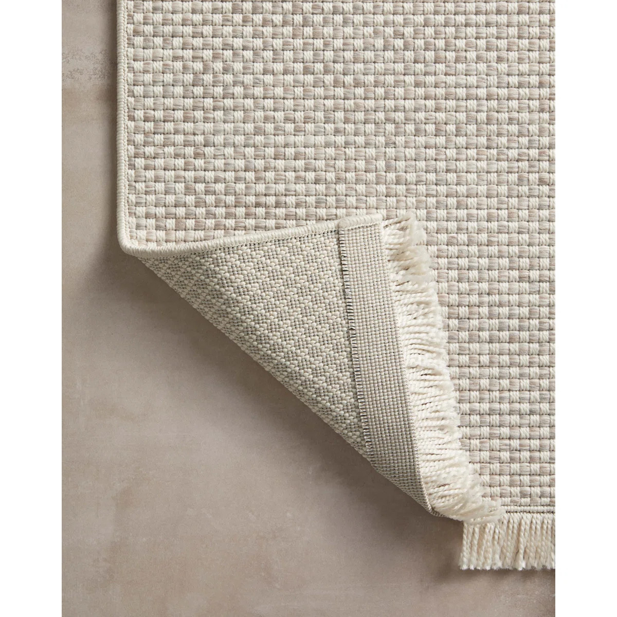 Amber Lewis x Loloi Malibu Ivory / Dove Indoor / Outdoor Area Rug & Reviews | Wayfair | Wayfair North America