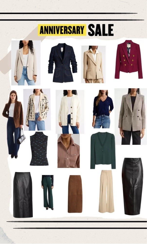 Nordstrom Anniversary Sale- Blazers, Skirts and tops I am currently loving!

#LTKSaleAlert #LTKOver40