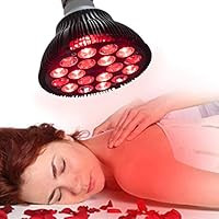 Red Light Therapy Lamp, Wolezek 36W 18 LED Infrared Light Therapy Device, 660nm Red and 850nm Nea... | Amazon (US)