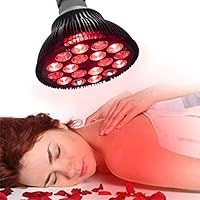 Red Light Therapy Lamp, Wolezek 36W 18 LED Infrared Light Therapy Device, 660nm Red and 850nm Nea... | Amazon (US)