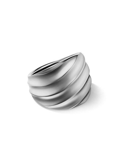 Cable Sterling Silver Saddle Ring | Saks Fifth Avenue