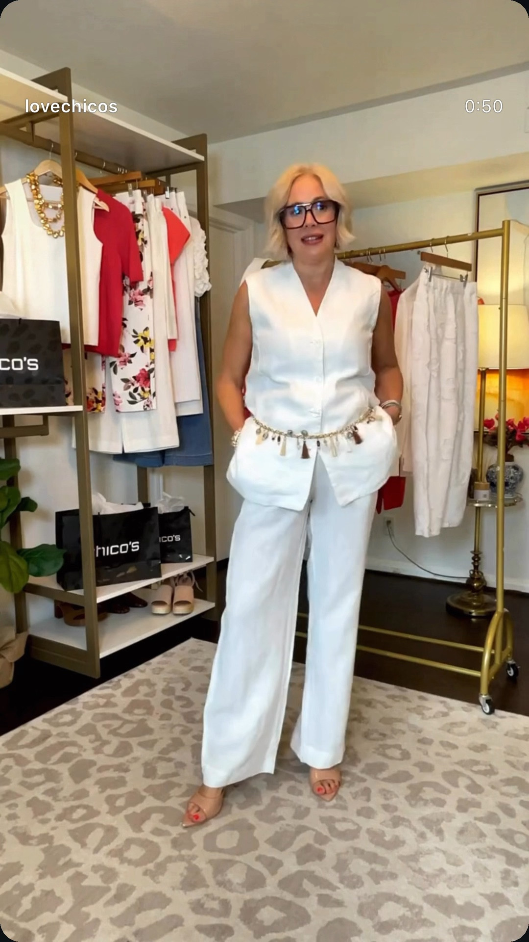 Chicos white linen outfit. Perfect for your summer wardrobe. 

White linen pants 
Linen vests

#LTKMothersDay #LTKgrwm #LTKdayinmylife