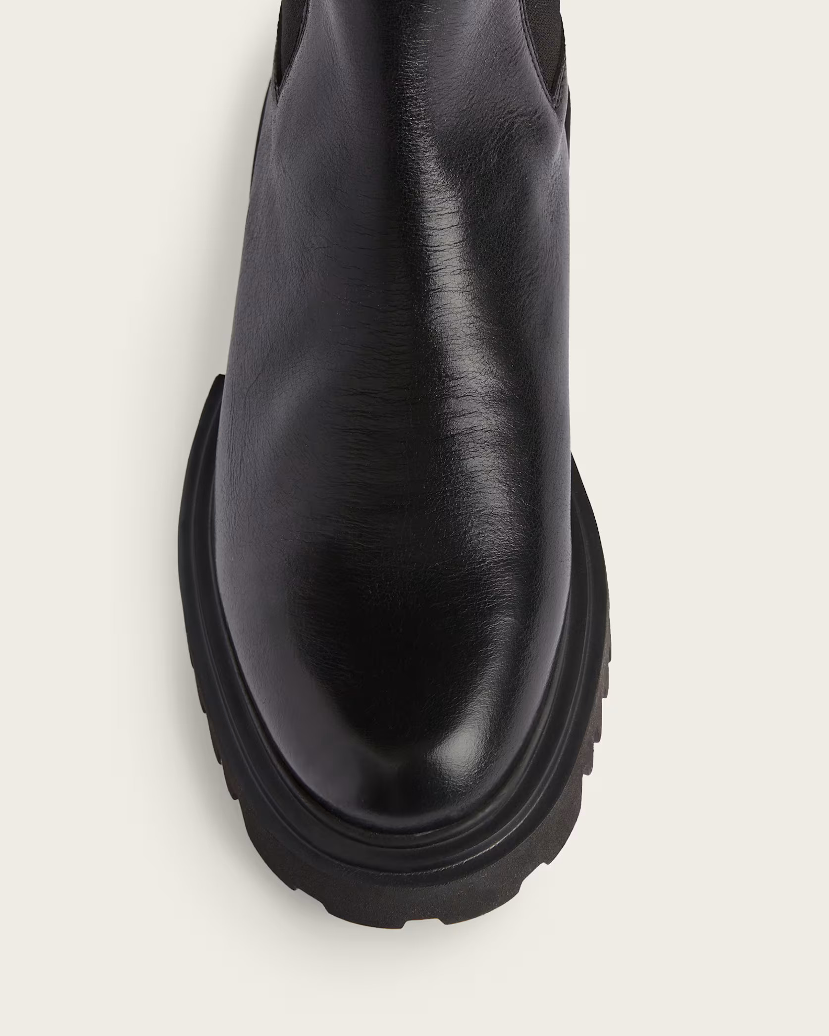 Hallie Leather Boots Black | ALLSAINTS | AllSaints UK