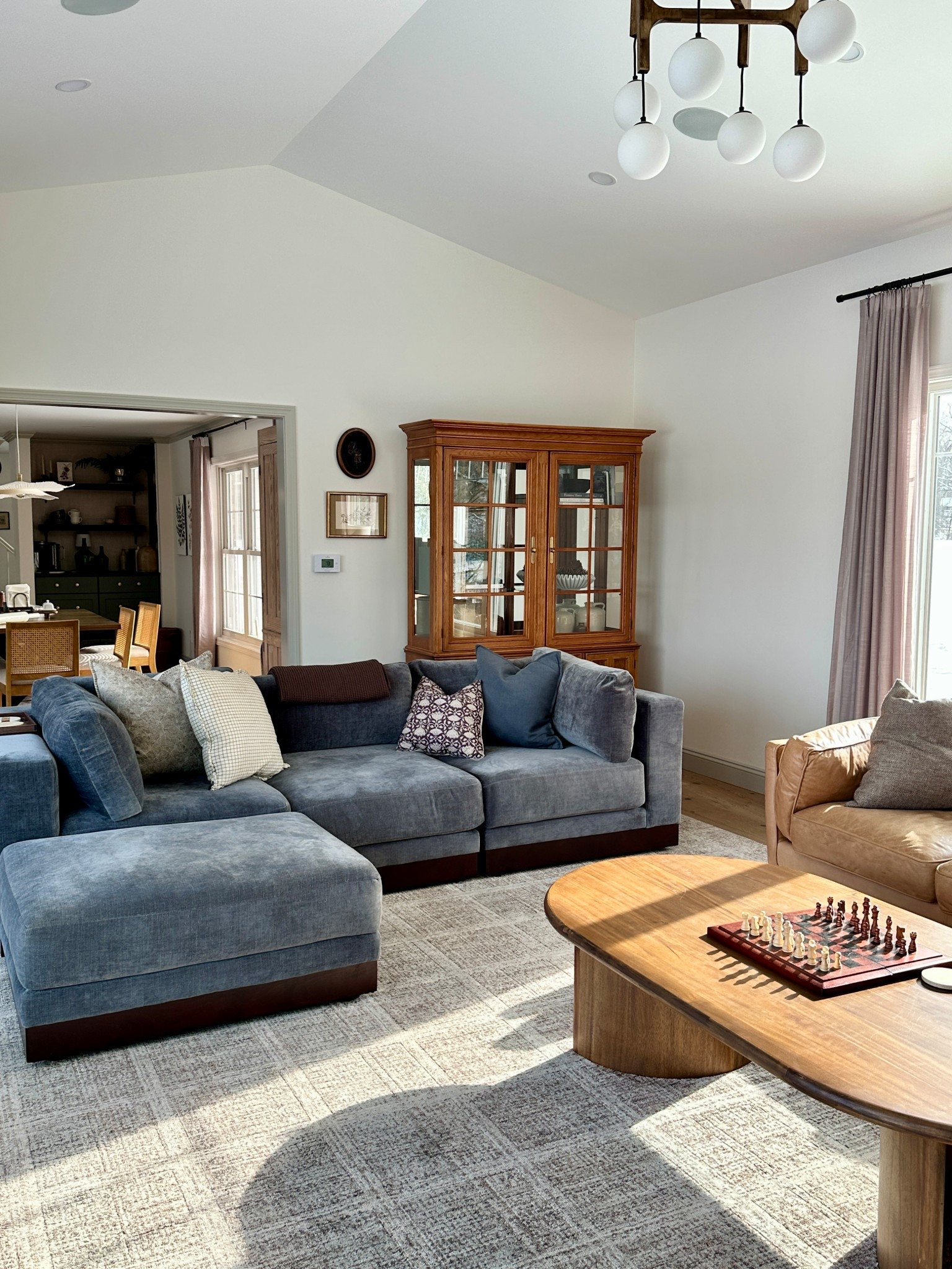 Living room reset after the snow storm! Nothing says snowed in like cozy blankets and comfy pillows  

#LTKSaleAlert #LTKHome