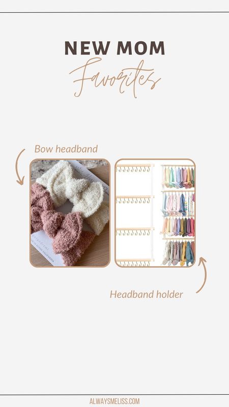 These oversized bow headbands are so adorable and comfortable. The headband holder is so great for keeping everything organized.

#LTKbaby #LTKbump #LTKkids