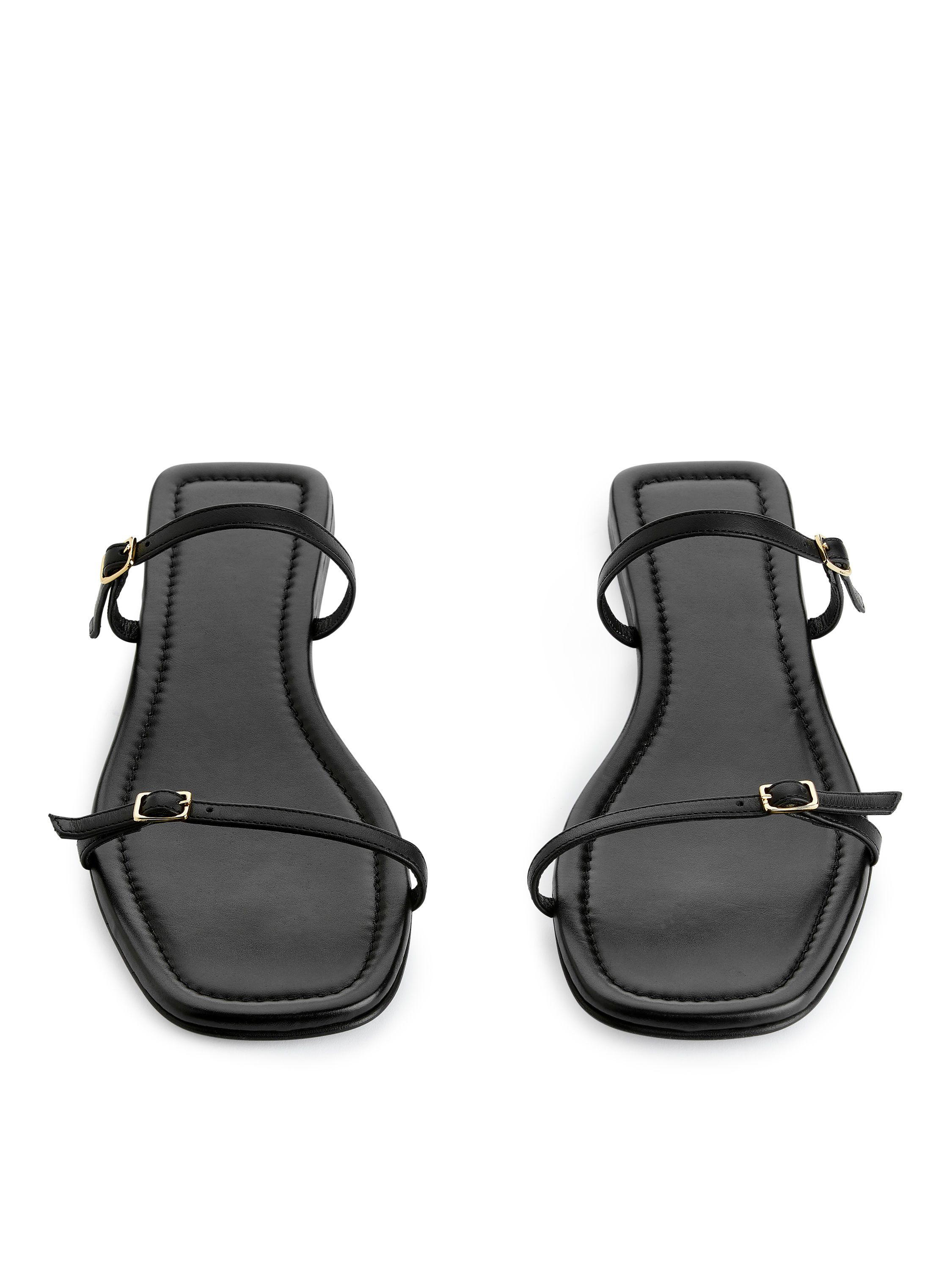 Slip-In Leather Sandals | ARKET (US&UK)