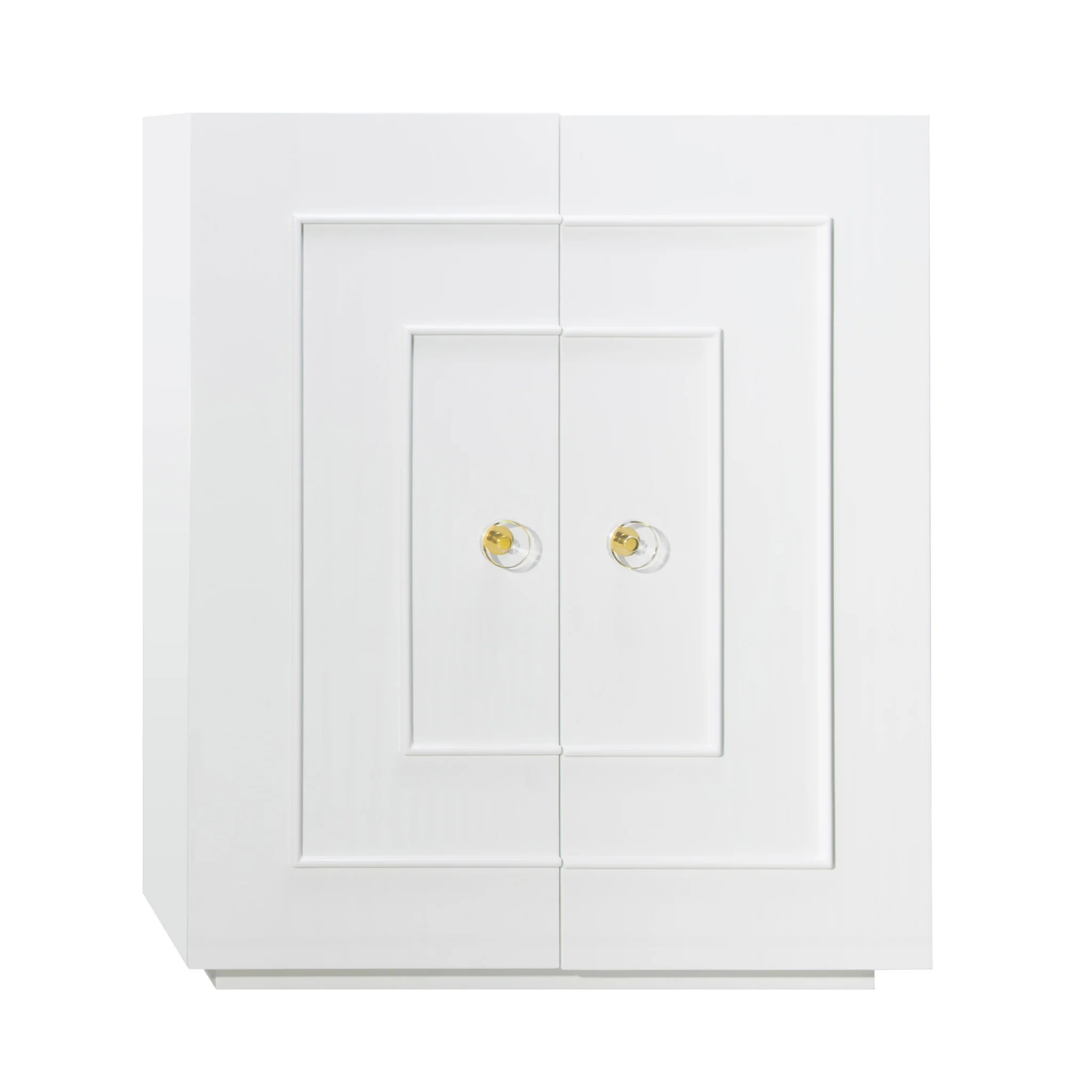 White Judd Two Door Cabinet | The Well Appointed House, LLC