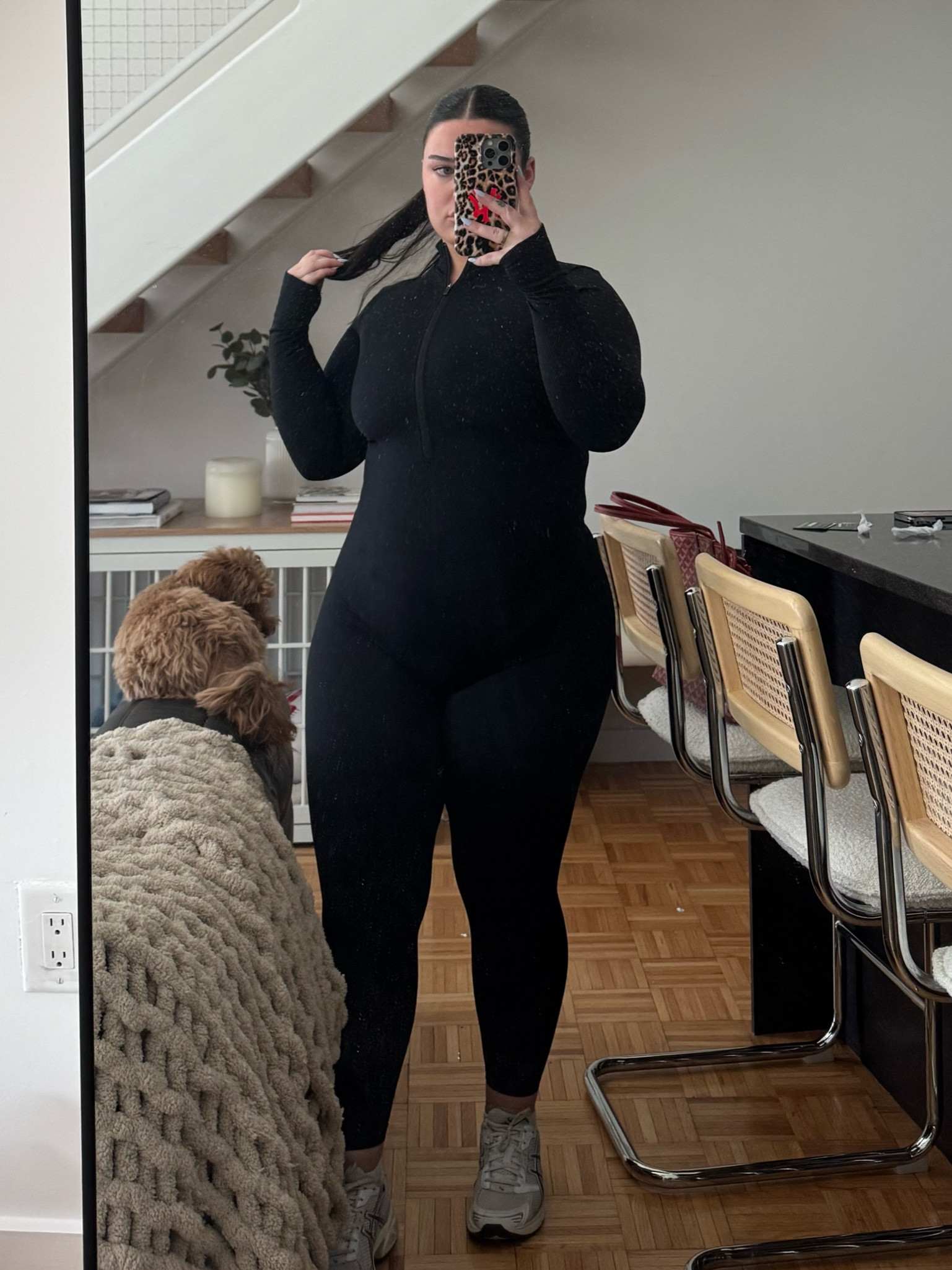 this jumpsuit - wearing a size Large - super warmmmm 

#LTKMidsize #LTKActive #LTKFindsUnder50