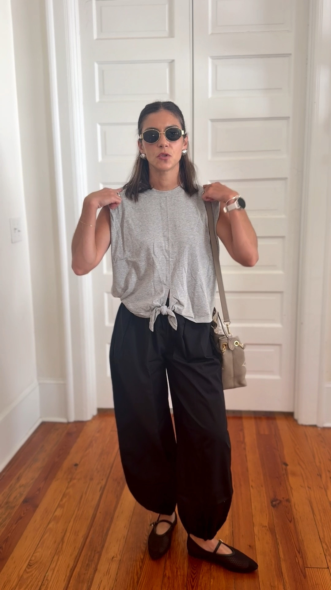 In small tank but need x small
Ballon pants unde $40

#LTKSaleAlert #LTKmomlife #LTKootd