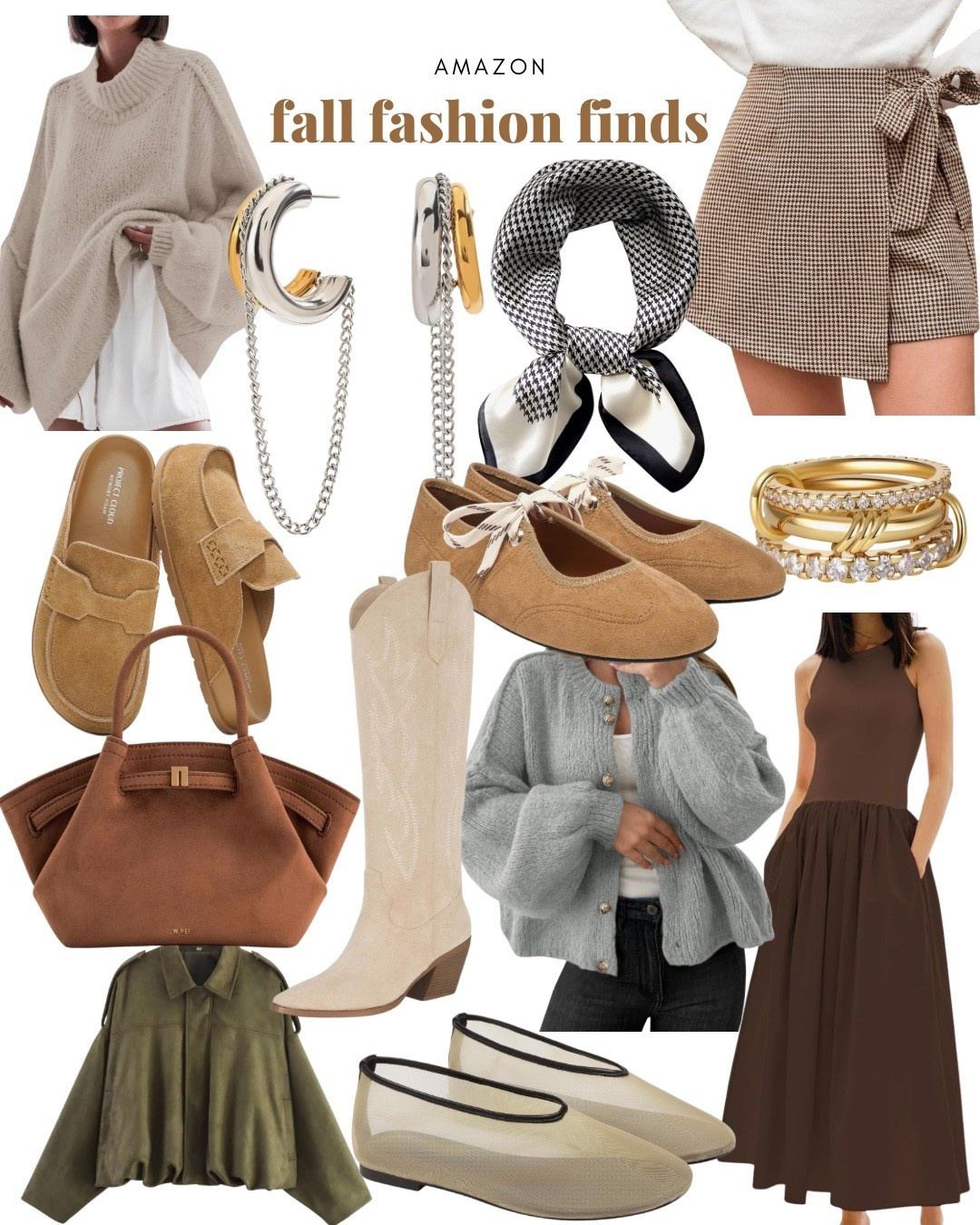 Fall Fashion Finds From Amazon

Fall Boots | Fall Shoes | Sweaters | Cardigan | Mixed Metal Jewelry | Suede Bag

#LTKFindsUnder100 #LTKStyleTip #LTKShoeCrush