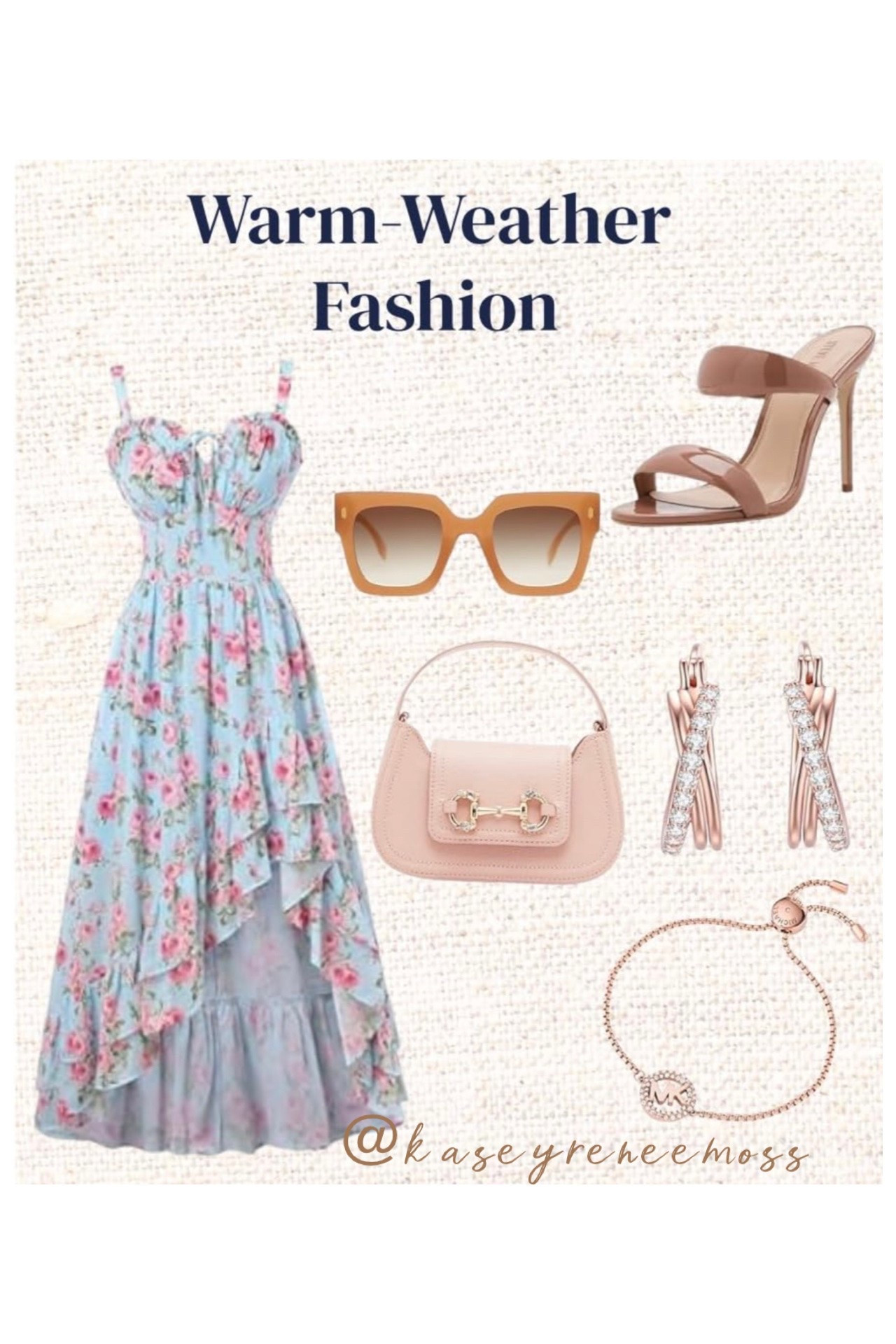 Super elegant outfit for summer! From date night, to vacay, or resort style this outfit has you covered!