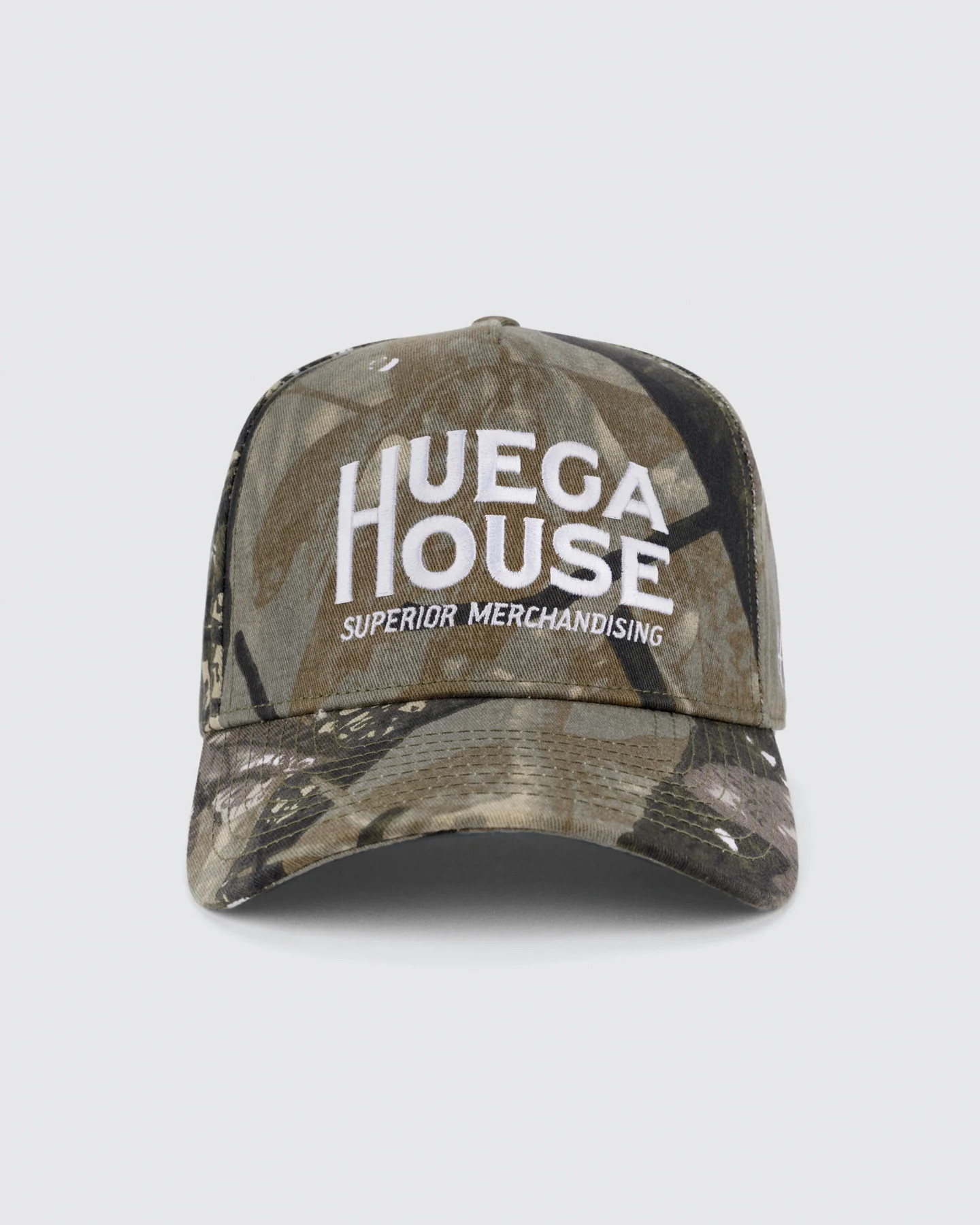 Woodland | Dark Camo High Profile Hat | Huega House