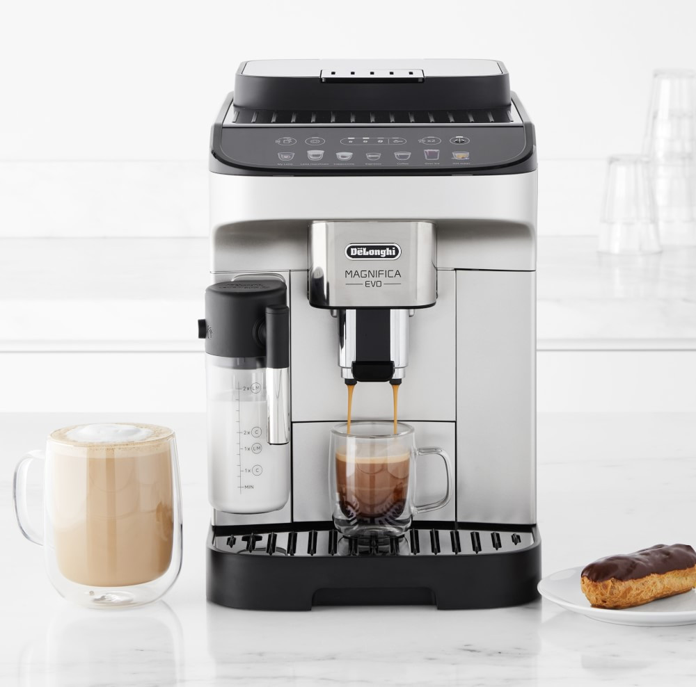 De'Longhi Magnifica Evo Fully Automatic Espresso Machine with LatteCrema System | Williams-Sonoma