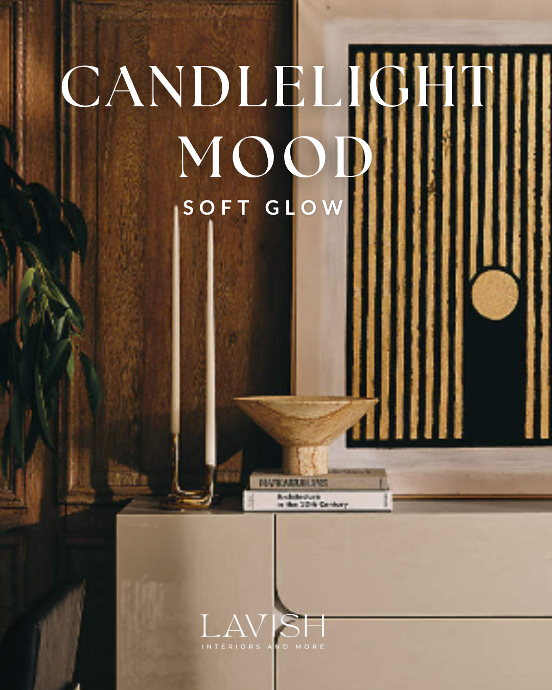 CANDLELIGHT MOOD — Soft Glow
Some spaces don't need more — they need softer. Taper candles, a sculptural holder, and one intentional surface moment can shift the entire emotional tone of a room. Shop my candlelight styling edit linked above.  

 #LTKSeasonal #LTKHome #LTKSaleAlert