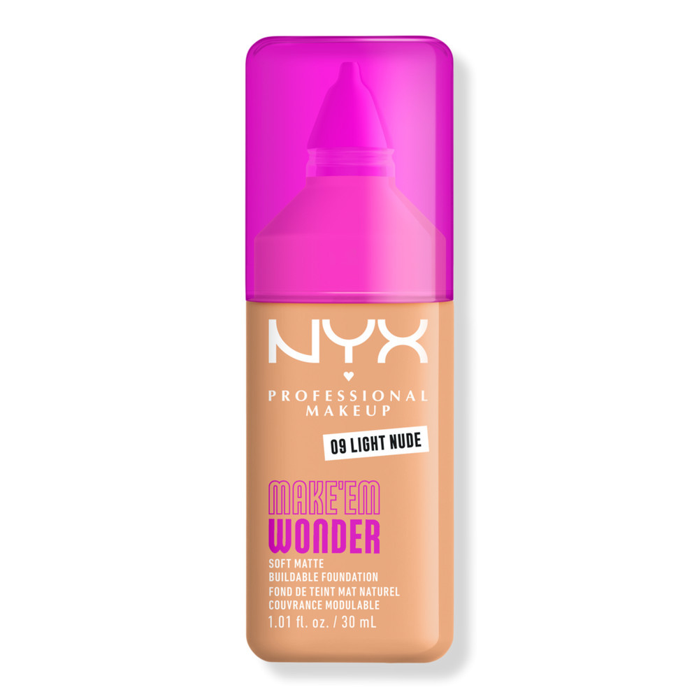 NYX Professional Makeup Make 'EM Wonder, 24H Soft Matte Foundation - Light Nude | Ulta
