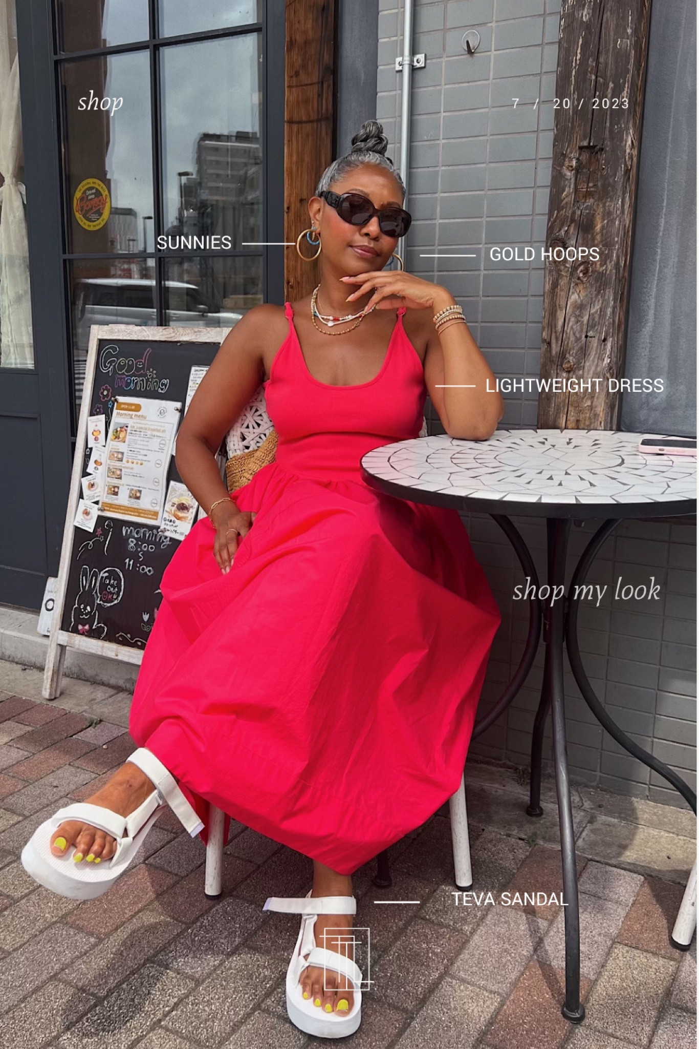 My Japan Travel Outfits: Chic, light and flowy dresses are perfect for the hot & humid Tokyo weather. 