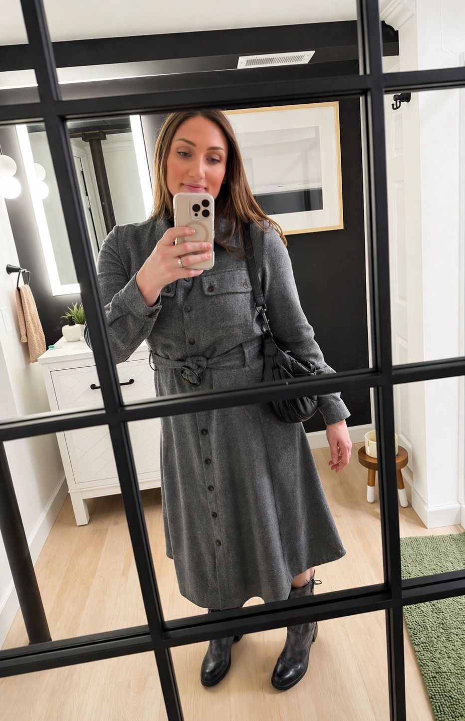 Another casual Sézane dress for the win. I loved this for winter 🖤 #sezane #style #fashion 

#LTKselfcare #LTKmomlife #LTKMothersDay
