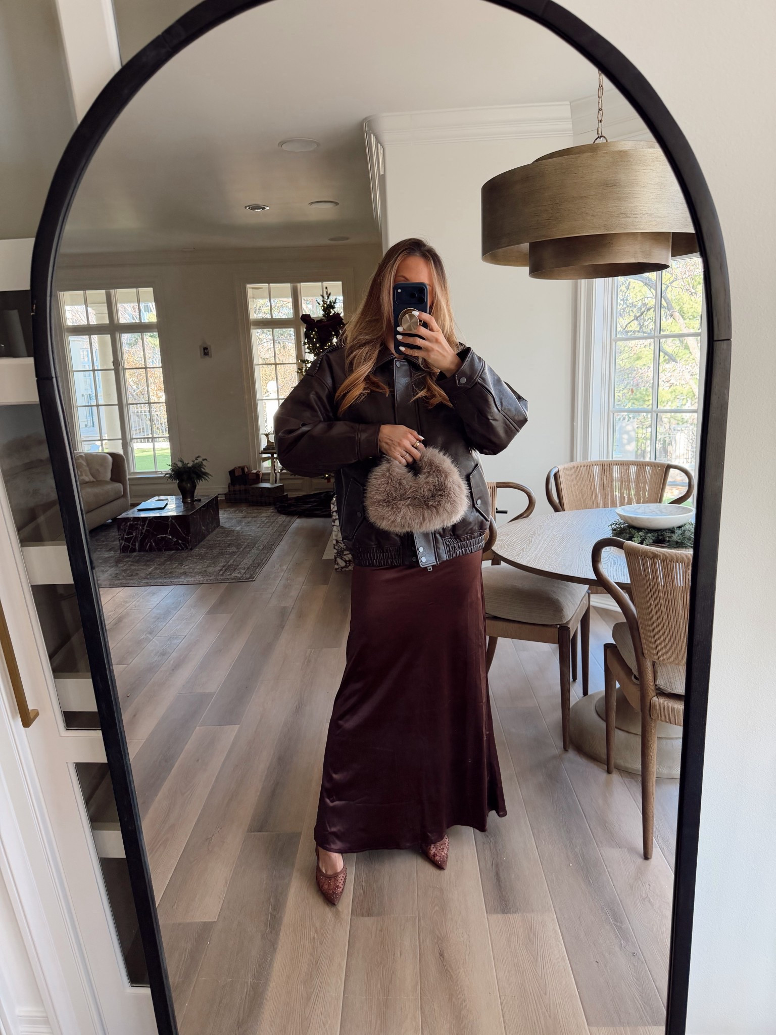 Date night fit! 
Wearing medium jacket (oversized fit but wouldn’t size down) & small skirt! 

#LTKootd #LTKgrwm #LTKFindsUnder100