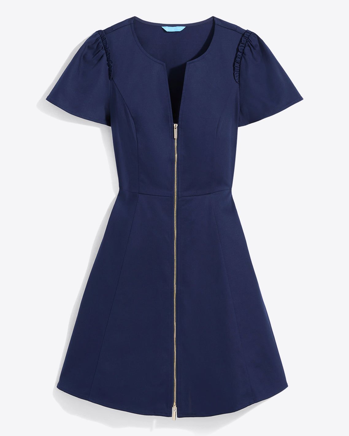 Mae Love Circle Dress in Navy | Draper James (US)