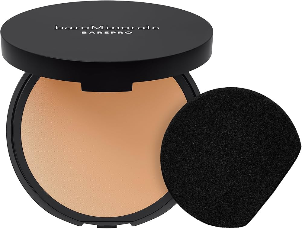 bareMinerals Barepro Skin-Perfecting Powder Foundation, Matte Pressed Powder Foundation Full Cove... | Amazon (US)