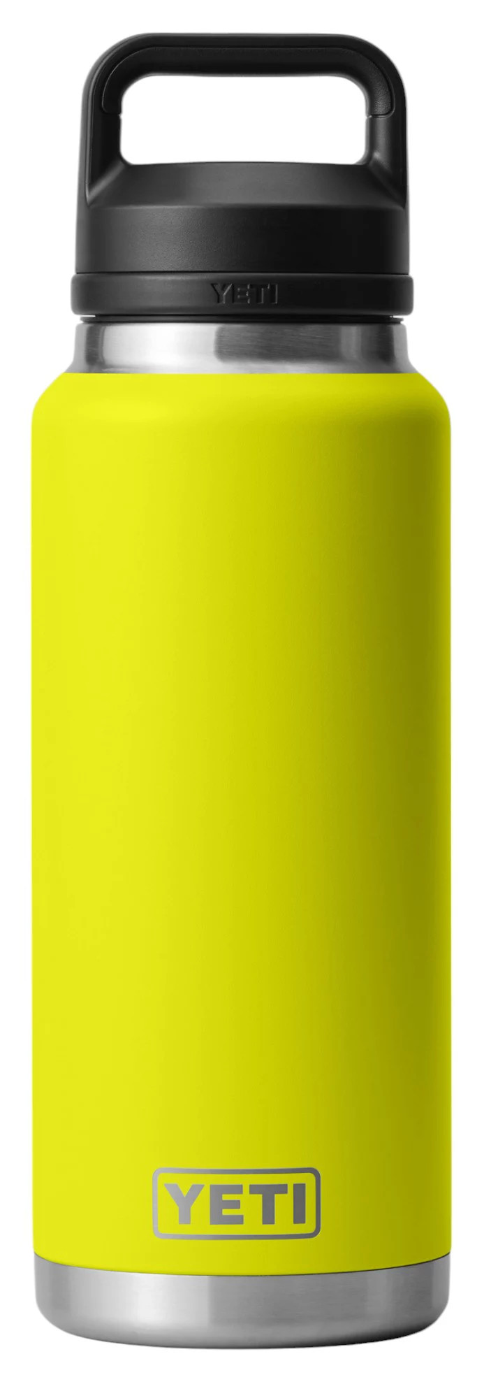 YETI 36 oz. Rambler Bottle with Chug Cap, Firefly Yellow | Golf Galaxy