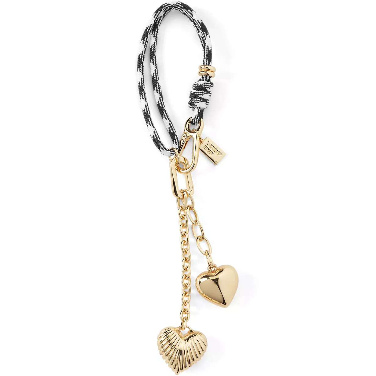 Corded Heart Bag Charm | Lands' End (US)